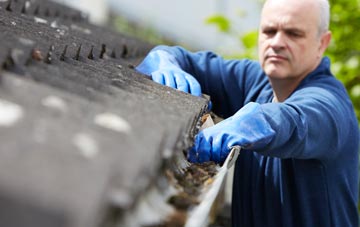 cleaning and inspecting Mill Brow roofs